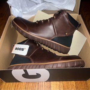 Bogs - Classic Casual Hiker Boot (Cognac/Brown) | Leather | Waterproof | NEW